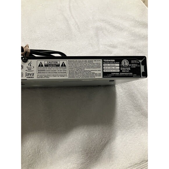 Toshiba BDK21KU BLU-RAY DVD Player - No Remote - Tested Works - Picture 6 of 6